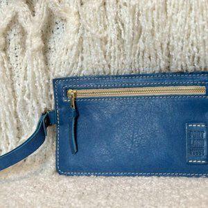 Portland Leather goods Adriana pouch in gorgeous Indigo!